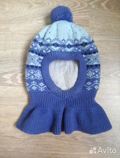 Шапка шлем для мальчика