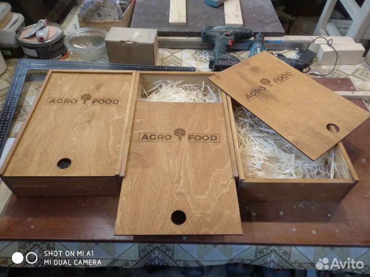 Ящик деревянный