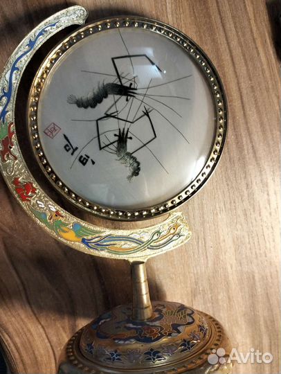 Ваза клуазоне, вышивка, яйцо, пиалы