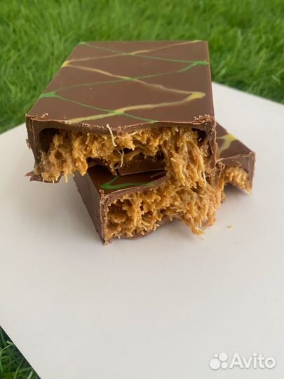 Шоколад с арахисовой начинкой