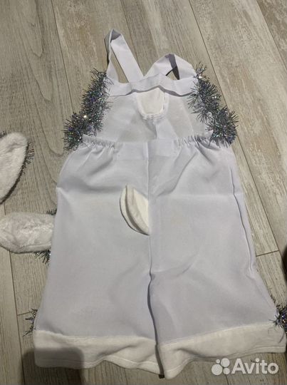 Новогодний костюм зайчик