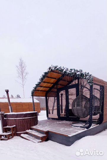 Дача 30м² на участке 1сот