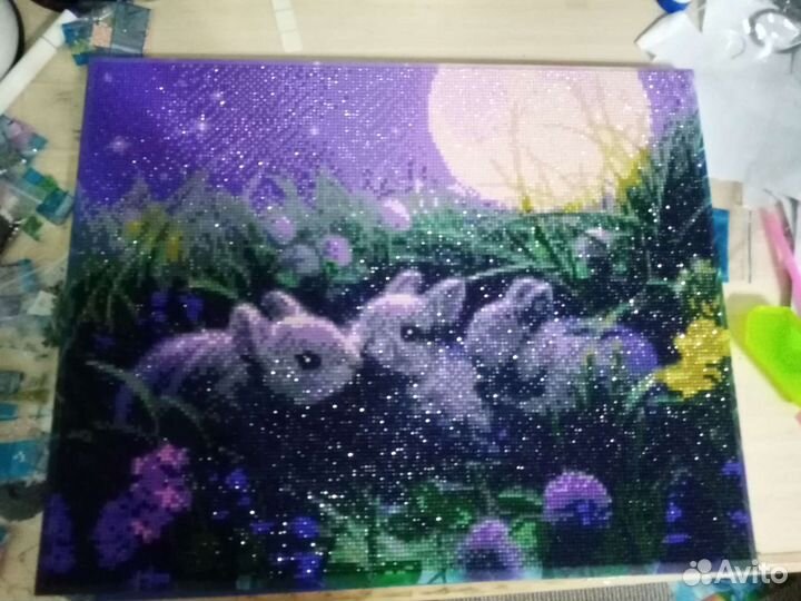 Алмазная мозайка, картина 