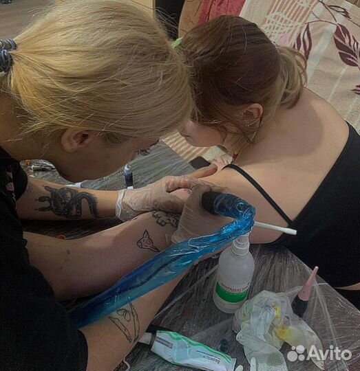 Начинающий тату мастер