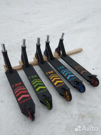 Самокат трюковый Scooter Fine Новые