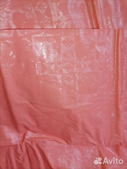 Скатерть клеенка плотная советская на длинный стол