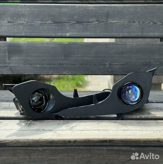 Лазерные туманки Hyundai Solaris 1 дорестайлинг