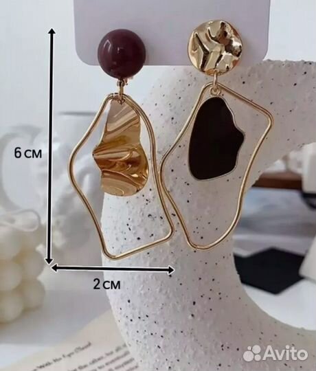 Серьги Клипсы