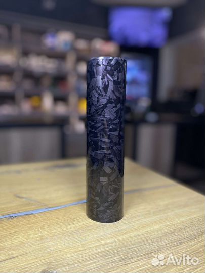 Виниловая пленка под кованный карбон