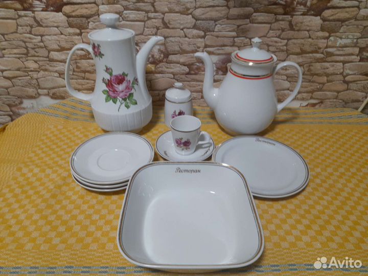 Фарфоровая посуда Гдр, Чехословакия