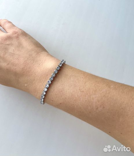 Теннисный браслет новый