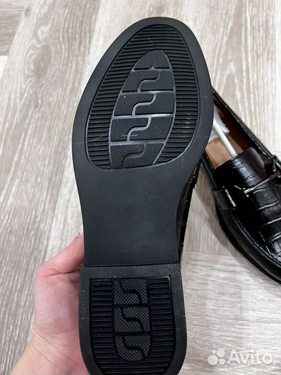 Лоферы из натуральной кожи