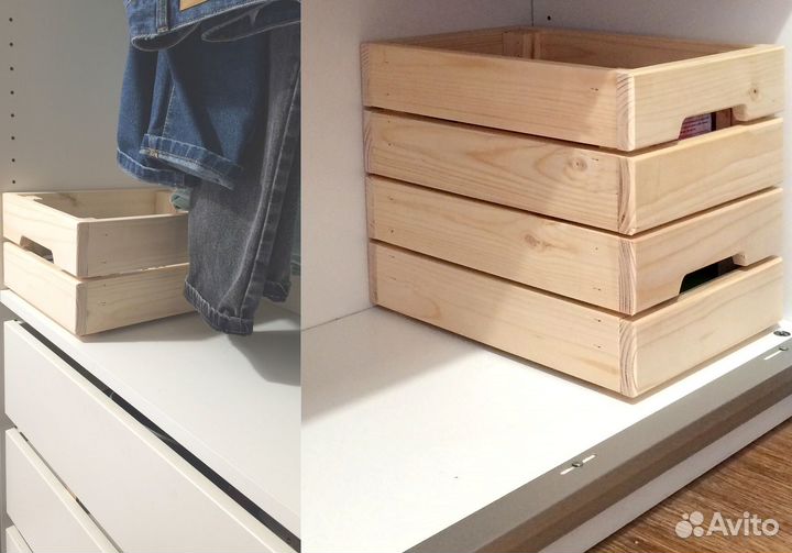 Ящик деревянный IKEA