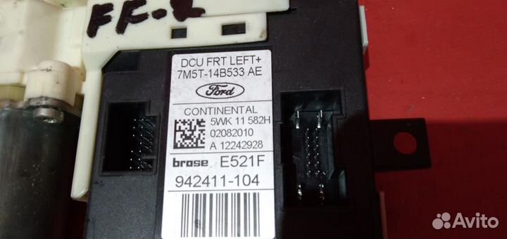 Мотор стеклоподъемника передний левый Форд Фокус2