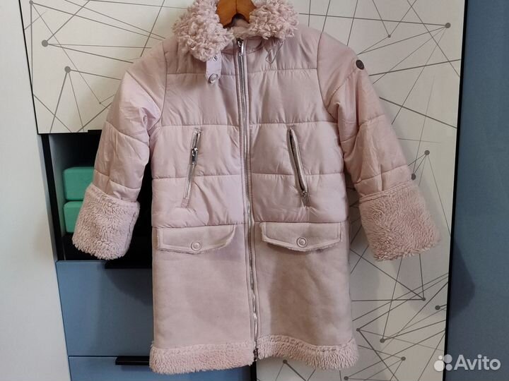 Демисезонный пуховик для девочки