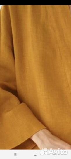 Платье халат лен новое