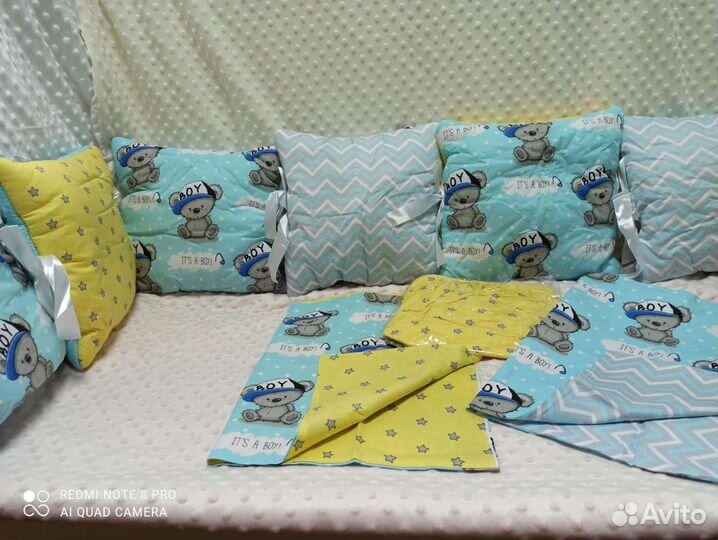 Бортики в Кроватку, комплект