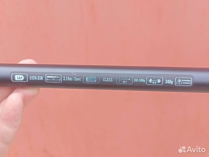 Удилище силовое тест 300-500гр, удилище на сома