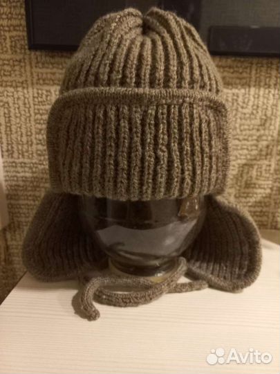 Шапка ушанка женская