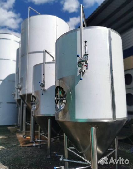 Цкт. цилиндроконический бродильный танк