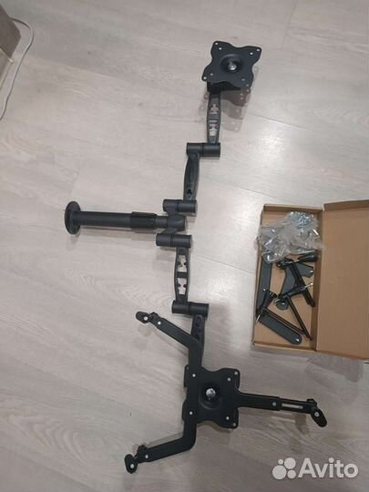 Кронштейн для 2 мониторов kromax office-3