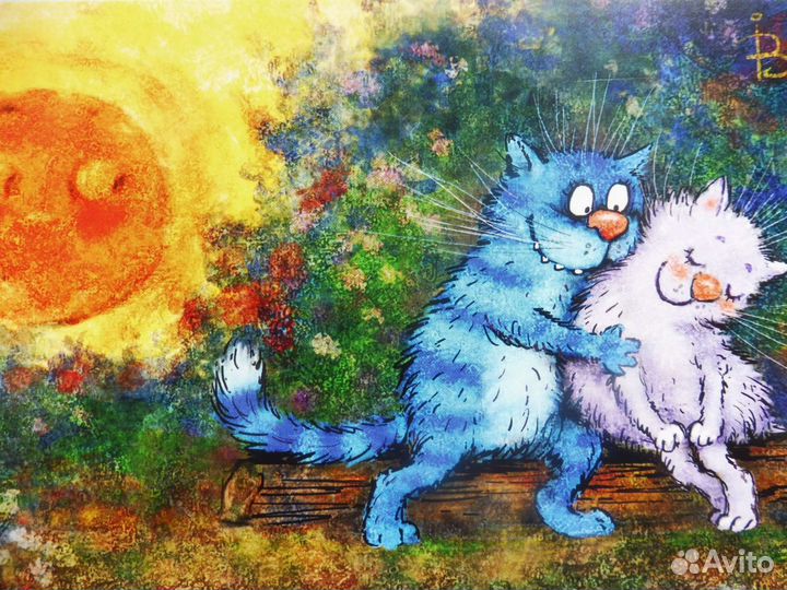 Картина по номерам Коты Рины Зенюк