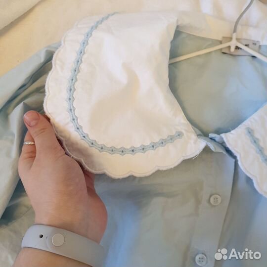 Блузка с воротником Lime