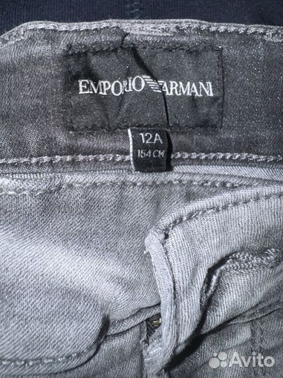 Emporio armani джинсы на мальчика 154 см