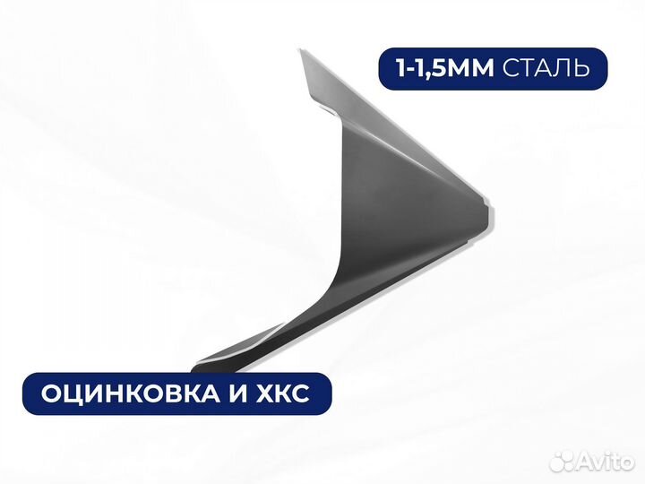 Ремонтные пороги и арки для Mitsubishi Погар