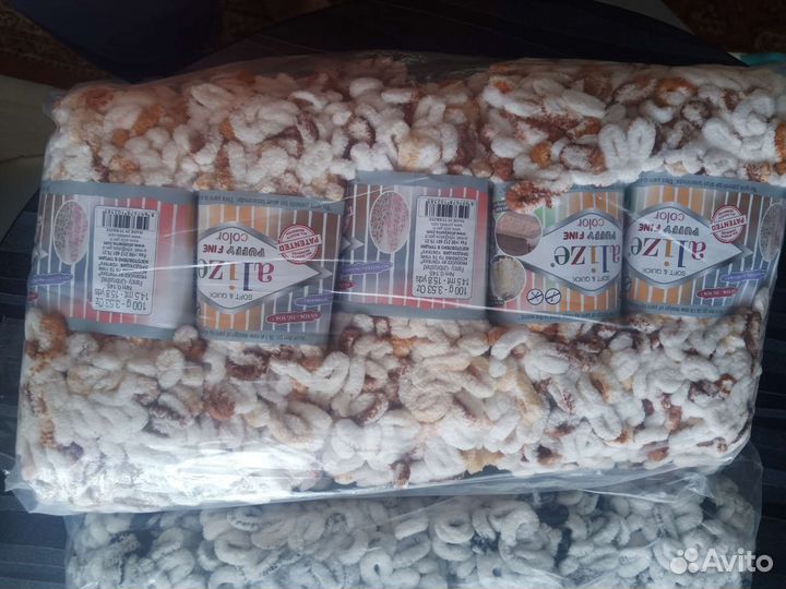 Пряжа ализе пуффи файн и пуфи Файн колор