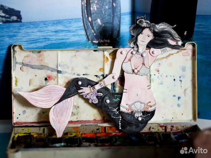 Шарнирные бумажные куклы