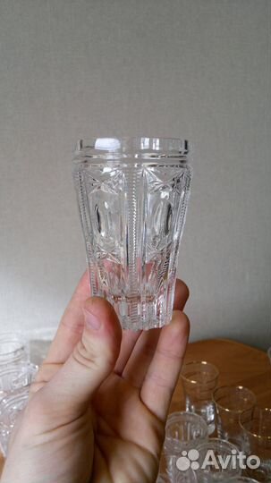 Рюмки, стопки (хрусталь, стекло СССР)