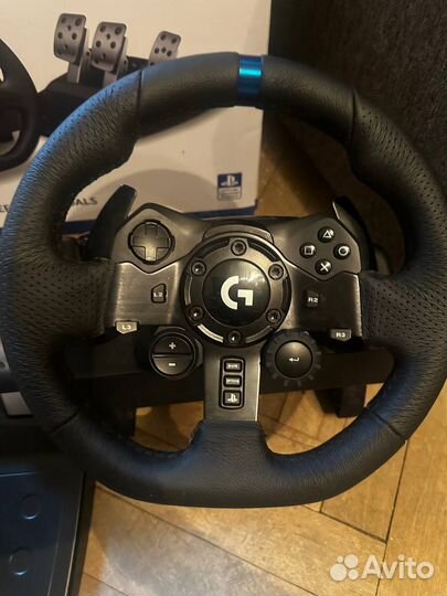 Игровой руль Logitech G923+ диск Gran Turismo 7
