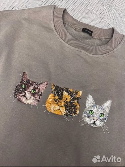 Вышивка по фото питомца