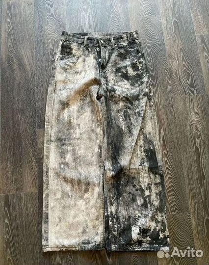 Джинсы Acne Studios type realtree