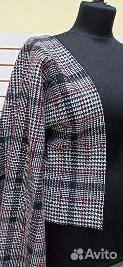 Отрез ткани твид