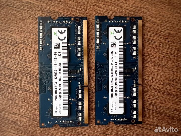 Оперативная память ddr3 для ноутбука 4gb
