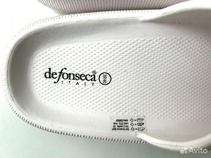 Шлепанцы новые женские De Fonseca 39-40