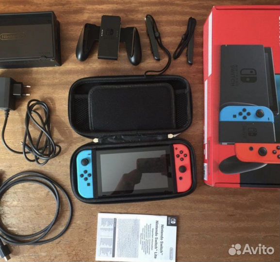 Прошитая Nintendo Switch v2+128 gb