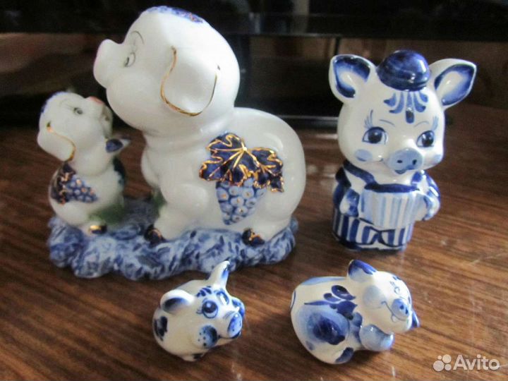 Коллекция свинок и поросят