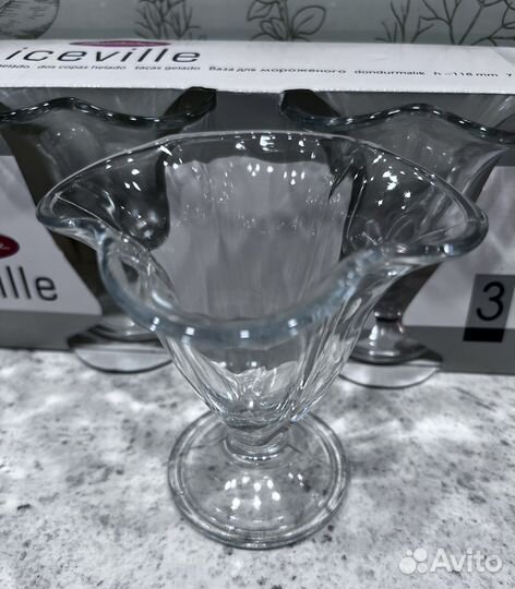 Креманки для мороженого 6 шт