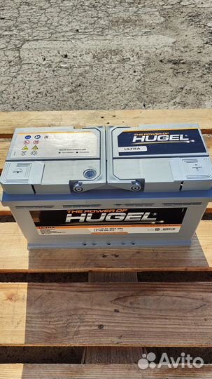 Аккумулятор 100 AH (860A) Hugel Ultra