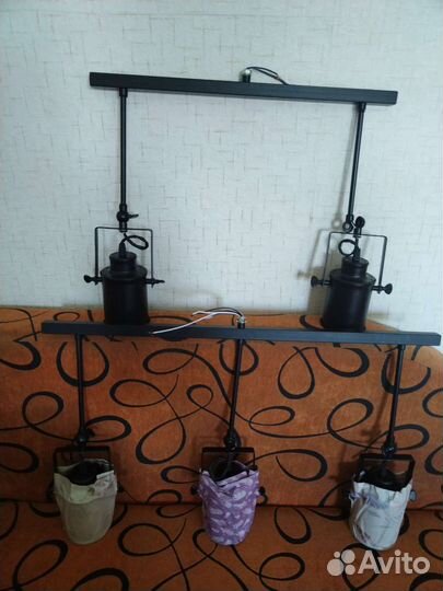 Светильник потолочный подвесной в стиле 