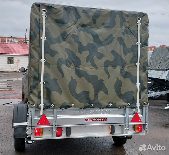 Прицеп 2,8х1,5 на подрамнике рессора Газель