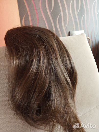 Шиньон из натуральных волос