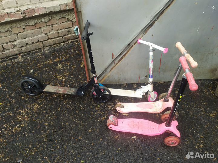 Самокаты трехколесные