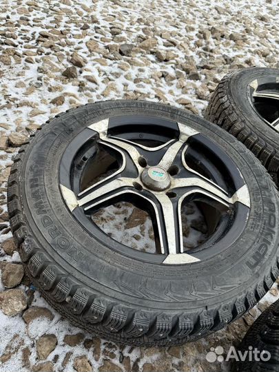 Комплект зимних колес r14 Nexia