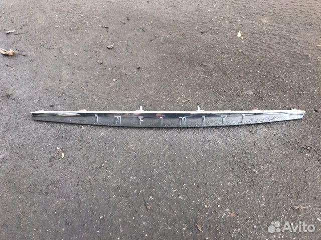 Infiniti fx35 fx45 молдинг багажника