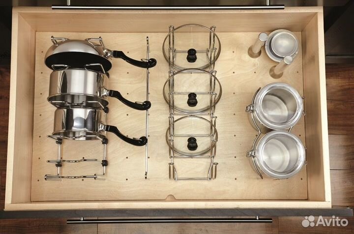 Держатель для 5 сковородок Rev-A-Shelf