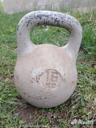 Гиря 16кг времен СССР